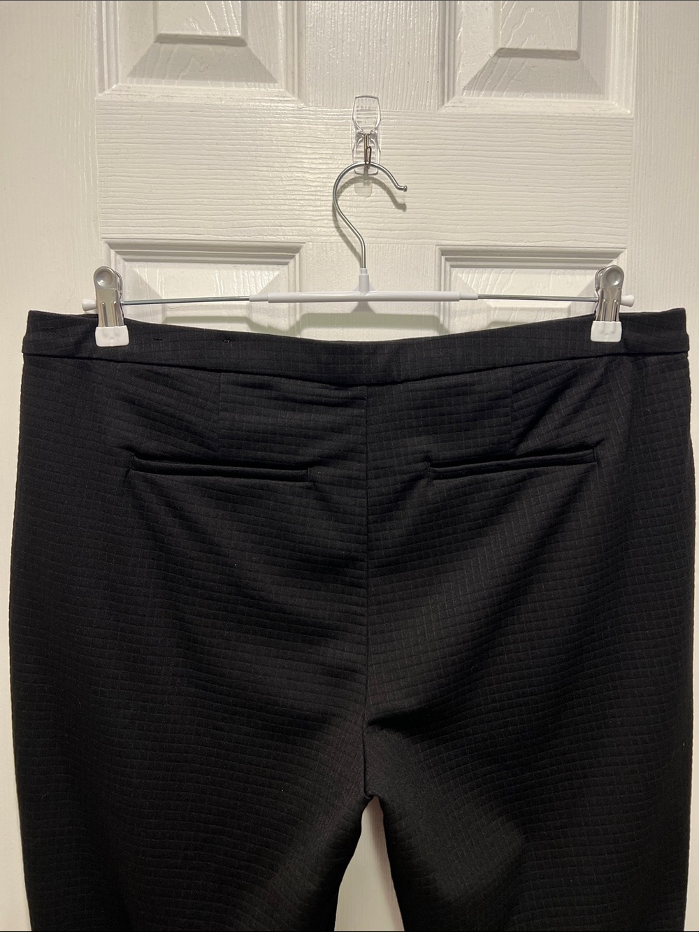 Liverpool Tyler Straight Leg Textured Knit Pull-On Trousers - Black Size 16/33 - Picture 5 of 11